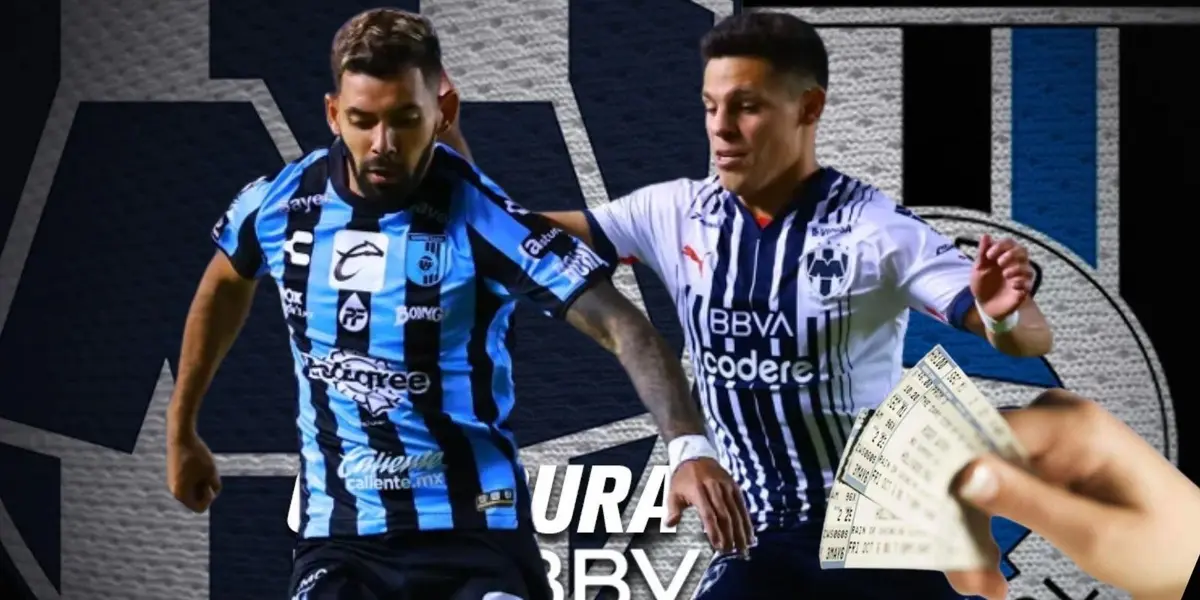 A cerrar con racha ganadora la Apertura 2023, Rayados vs Querétaro y aquí el precio de los boletos y donde comprarlos