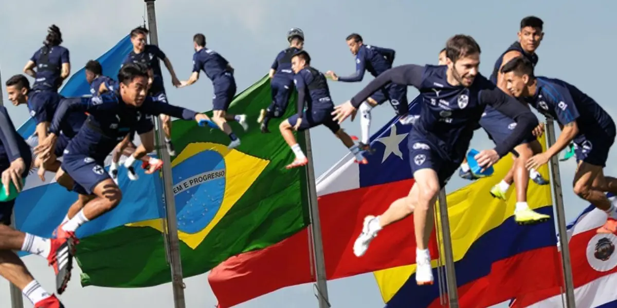 Acaba de triunfar en Sudamérica y ya esta en el Barrial entrenando con los Rayados