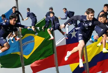 Acaba de triunfar en Sudamérica y ya esta en el Barrial entrenando con los Rayados