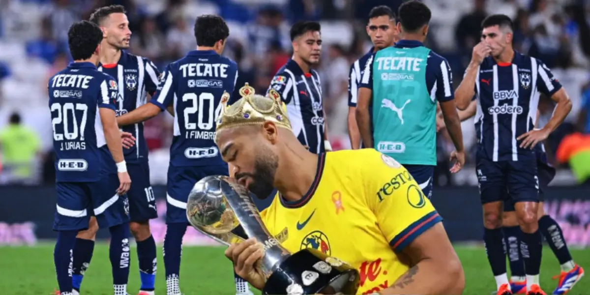Aguirre campeón y jugadores de Rayados/FOTO: Mexsport