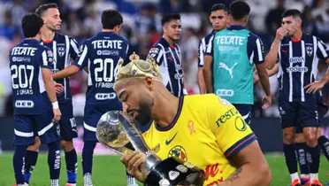 Aguirre campeón y jugadores de Rayados/FOTO: Mexsport