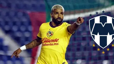 Aguirre con América y escudo de Rayados/FOTO: Cancha