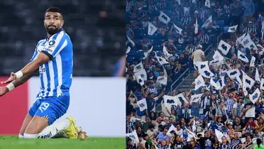 Aguirre y la afición de Rayados/FOTO: Sancadilla del Norte