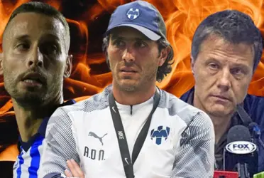 Aldo De Nigris queda ardido con Noriega y se desquita con Rayados y Sergio Canales