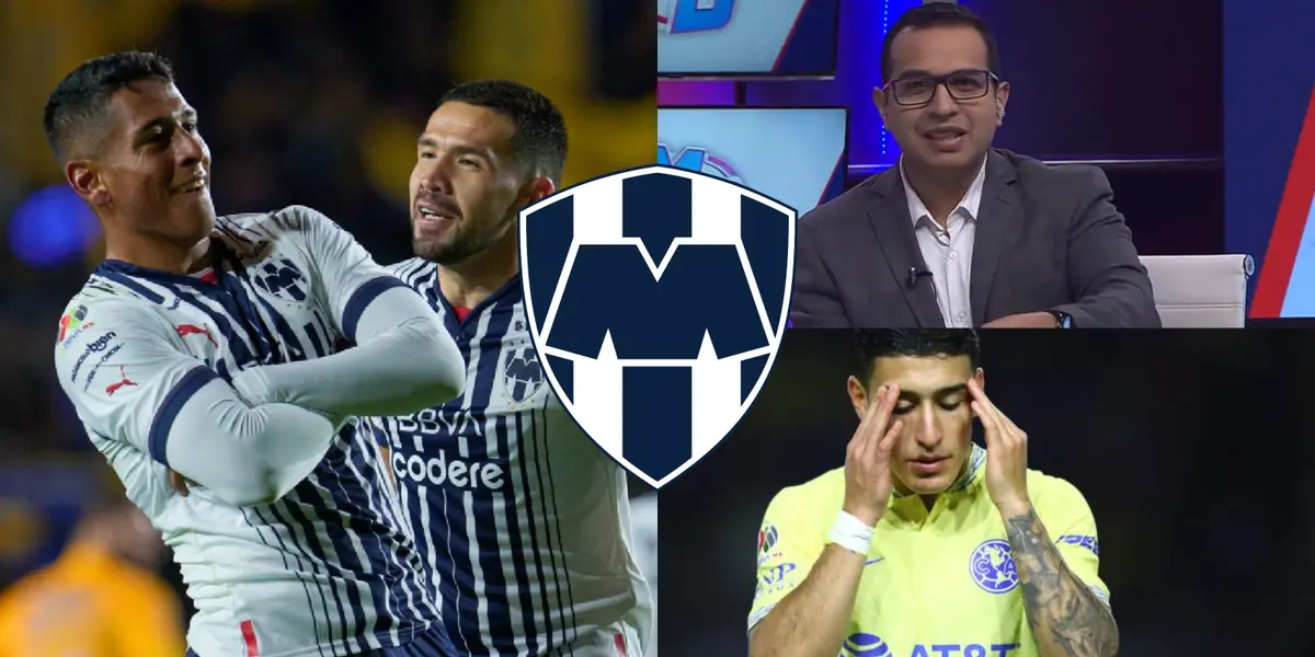 Alejandro Zendejas intentó menospreciar a Rayados y así lo mandó callar el periodista Luis Fernando Ibarra.