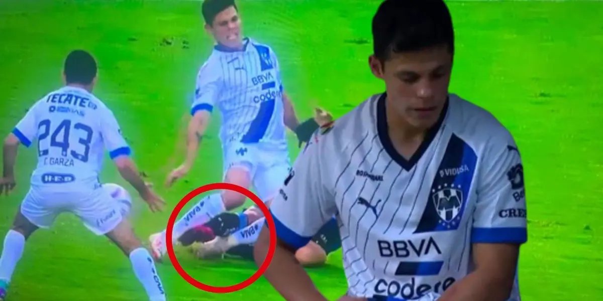 Alfonso González se lesiona en el Rayados vs Querétaro y lo que se sabe del tiempo fuera