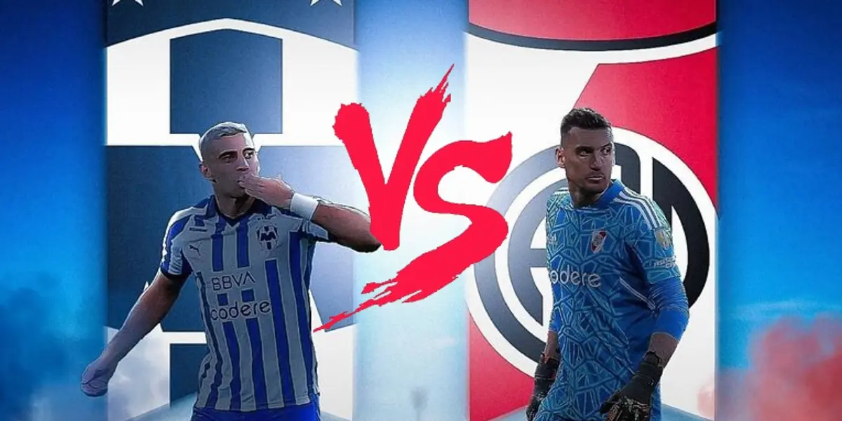 Alineaciones del partido de Rayados vs River Plate en Estados Unidos