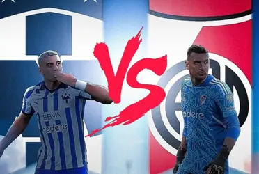 Alineaciones del partido de Rayados vs River Plate en Estados Unidos