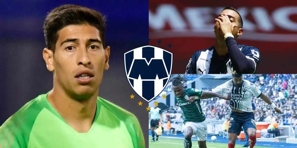 Andrada no fue el culpable del gol, por este jugador es que sufre Rayados