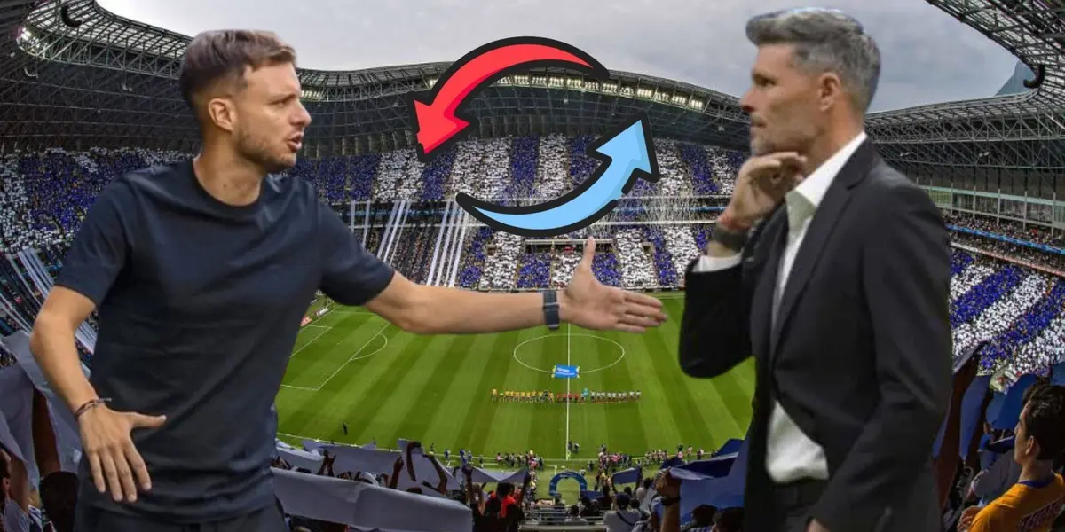 Apenas llega el director técnico Martín Anselmi al banquillo del Cruz Azul, y el intercambio que empieza a cocinarse con Monterrey