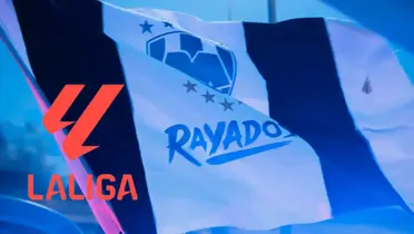 Bandera de Monterrey - Foto: X (@Rayados)