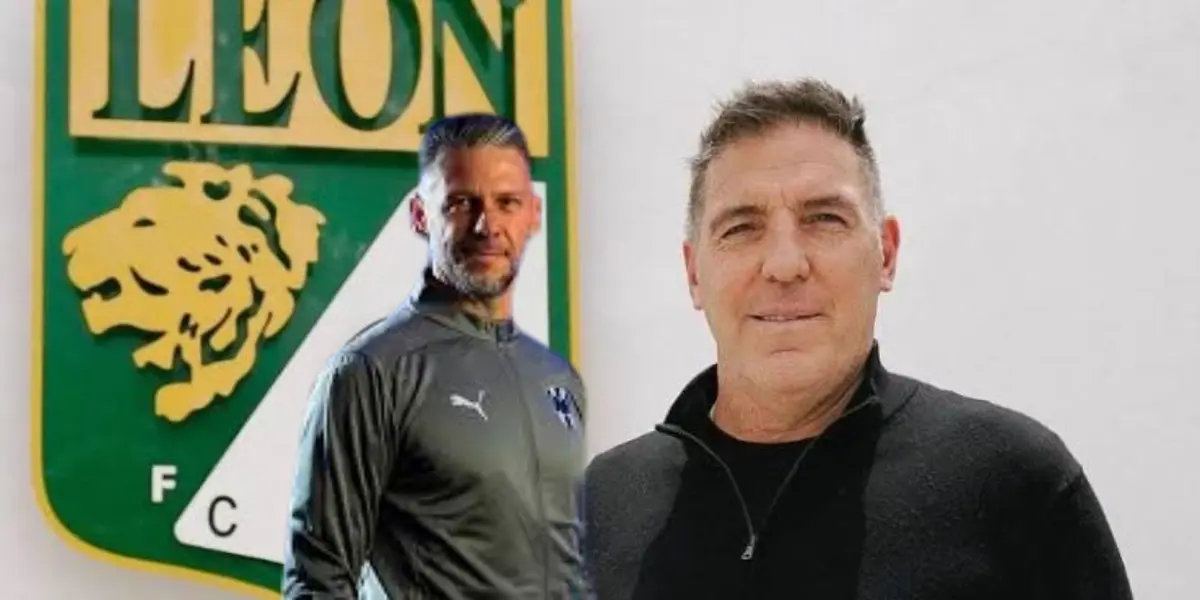 Berizzo con León y Demichelis con Rayados/FOTO: Récord
