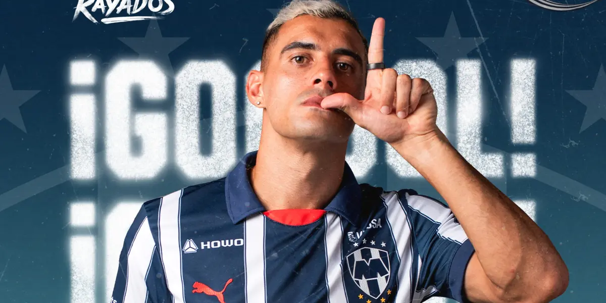 Berterame pone el primero de Rayados / @Rayados