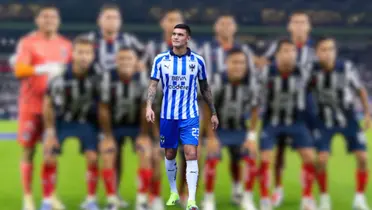 Brandon con jugadores de Rayados/FOTO: Rayados English