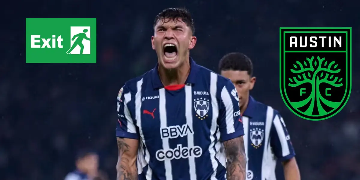 Brandon con Rayados y Austin/FOTO: Mexsport