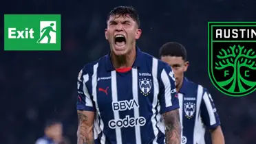 Brandon con Rayados y Austin/FOTO: Mexsport