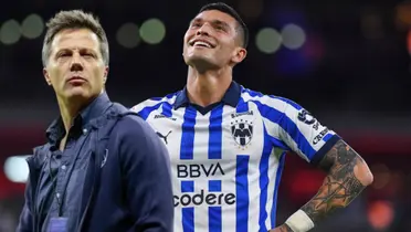 Brandon con Rayados y Tato/FOTO: Fútbol Total