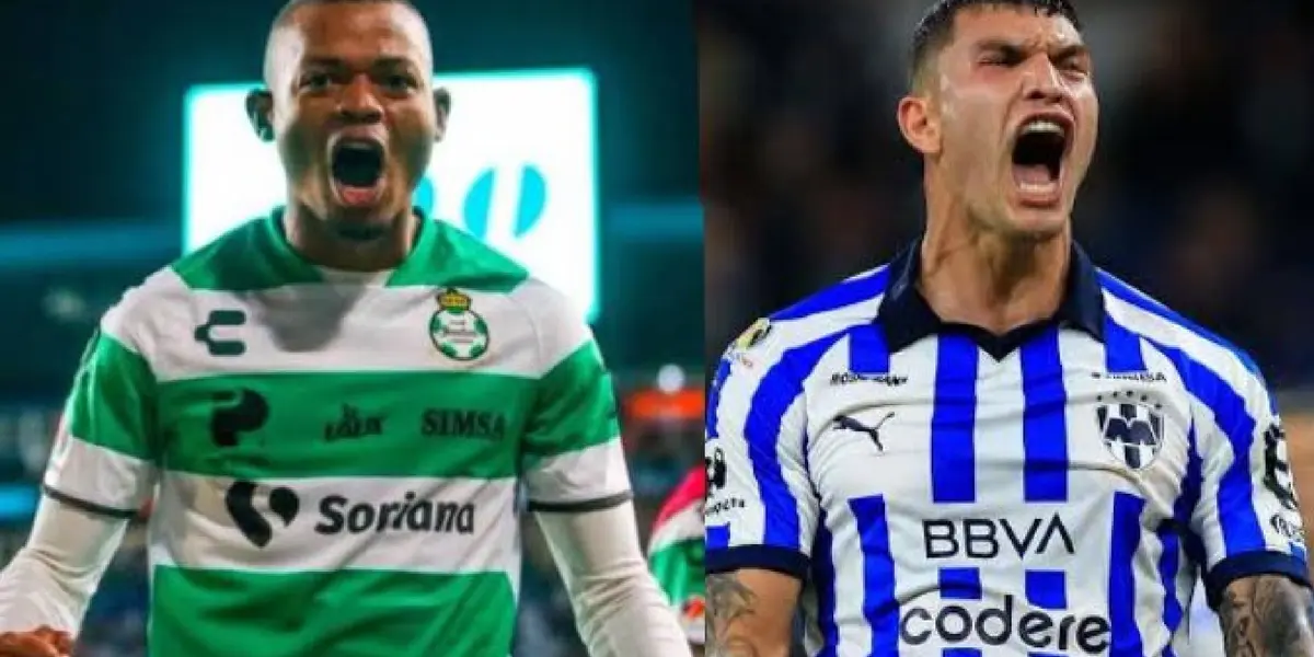 Brandon Vazquez cayó con el pie derecho en los Rayados de Monterrey