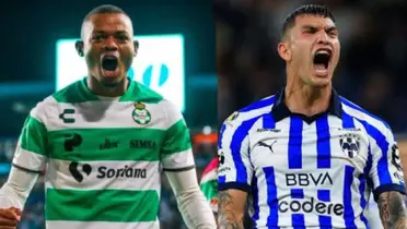 Brandon Vazquez cayó con el pie derecho en los Rayados de Monterrey