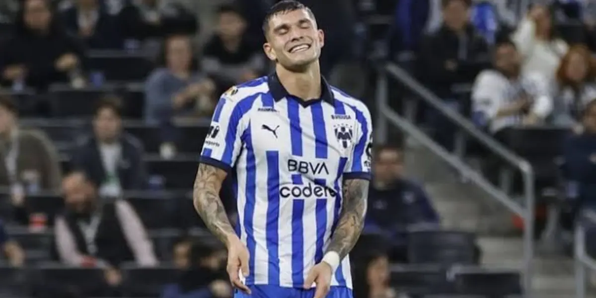 Brandon Vazquez fue criticado por la afición de Rayados