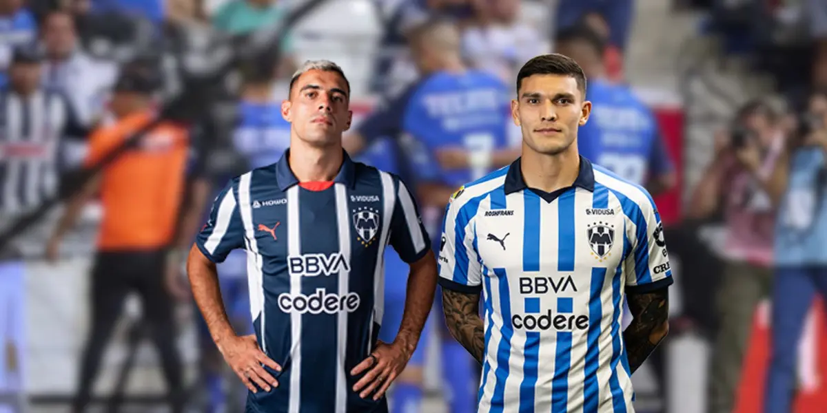 Brandon y Berterame con Rayados/FOTO: Rayados