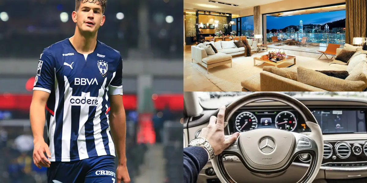 Cachorro Montes se consiente con su sueldo en Monterrey