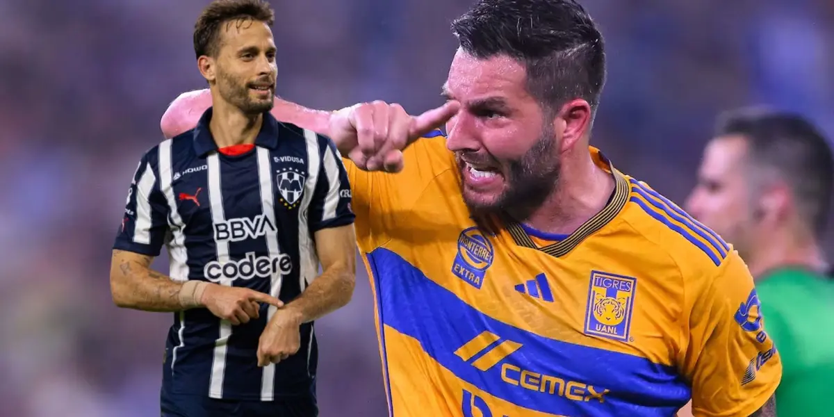 Canales con Rayados y Gignac con Tigres/FOTO: Futbol Total