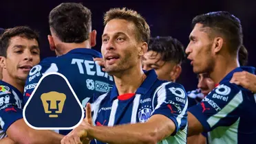 Canales y jugadores de Rayados con escudo de Pumas/FOTO: X