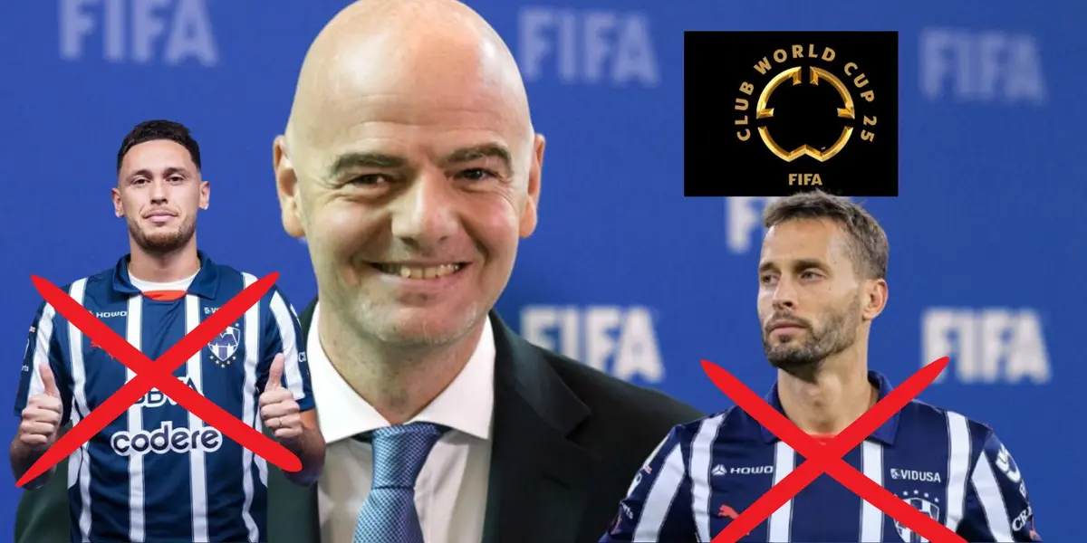 Canales y Ocampos con Infantino/FOTO: FIFA