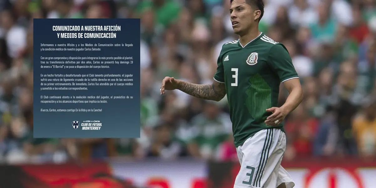 Carlos Salcedo con Selección Mexicana - Foto: Mexsport