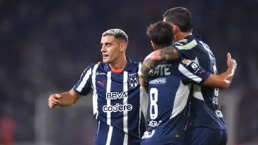 Celebración de gol de Rayados - Foto: Getty