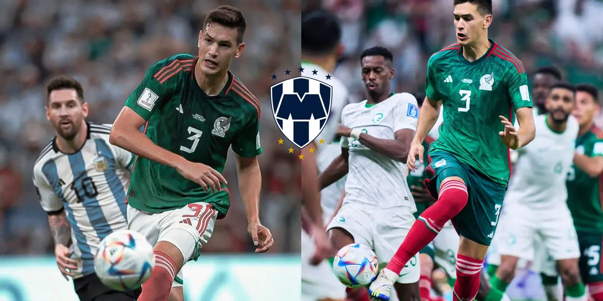 César Montes de los pocos que se salvaron en Qatar 2022, orgullo de Rayados