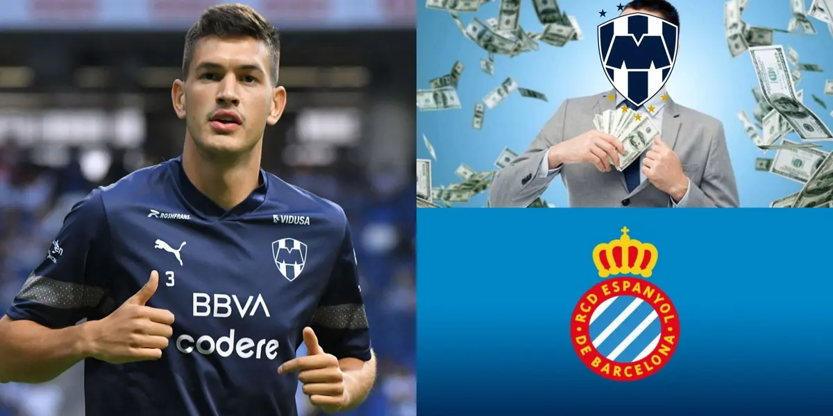 César Montes de va a Europa y el dinero que dejará a las cuentas de Rayados ayudarán para reforzar al equipo