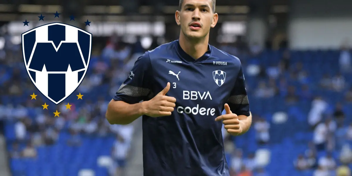 César Montes parecería estar en una disputa grande con Rayados