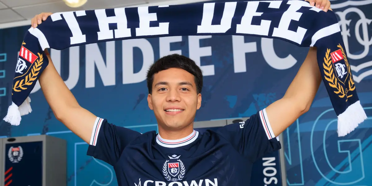 Chespi López - Foto: X (@DundeeFC)
