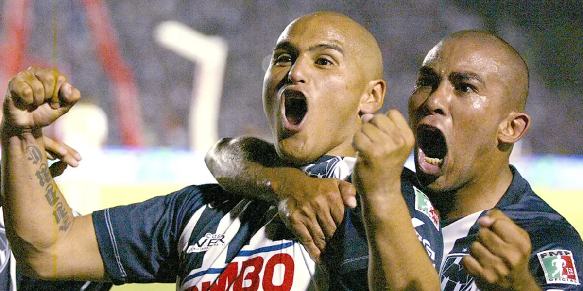 Chupete Suazo y Egidio Arévalo - Foto: Rayados