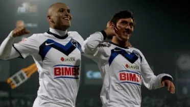 Chupete y Nery marcaron en la ida del Apertura 2010 / @Rayados