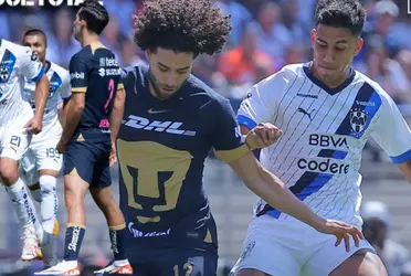 Con 3 jugadores lesionados, los Rayados sacan la casta y le ganan a los Pumas en el Estadio Universitario 1 a 0