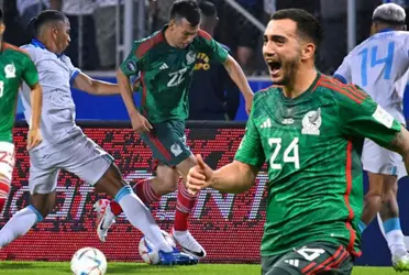 Con gol de Luis Chávez y Jesús Gallardo siendo de lo mejor de la defensa del Tri, México se va al medio tiempo ganándolo 1 por 0 a Honduras