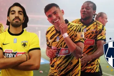 Con Monterrey tuvo uno de los mejores salarios de la Liga MX, ahora ganara esto con el AEK Atenas