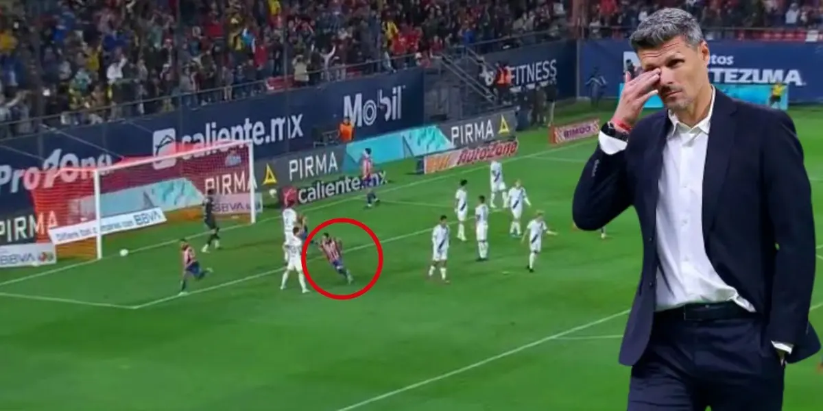 Con un primer tiempo para el olvido y un esquema mal montado, Monterrey va perdiendo en el primer tiempo por la mínima ante San Luis