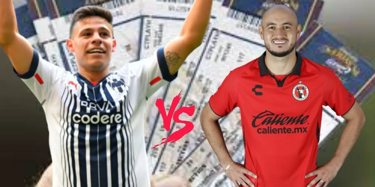 Costos de boletos para el partido entre Rayados y Xolos de Tijuana