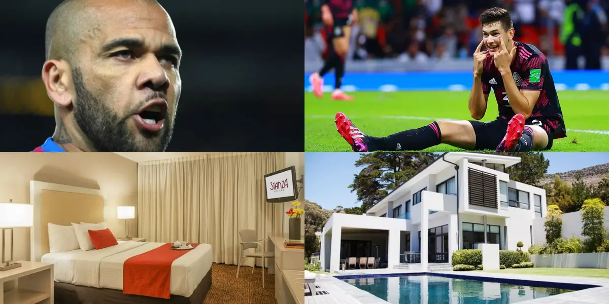 Dani Alves es un crack mundial pero César Montes le da vuelta con su lujosa casa