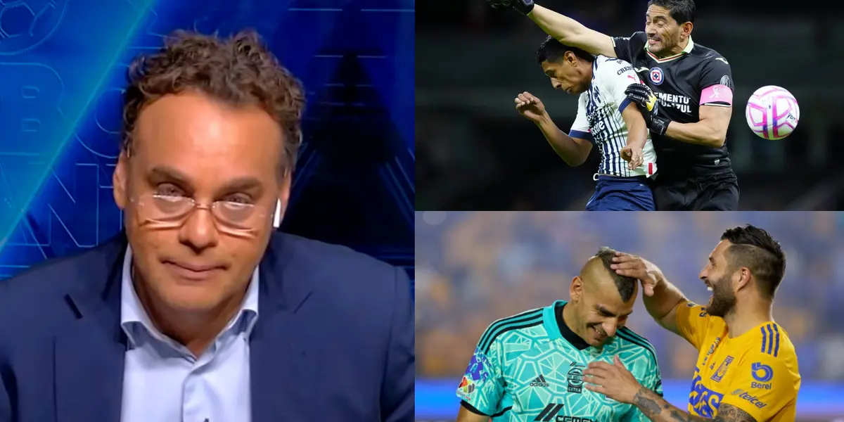 David Faitelson fue contundente ante las ayudas que ha recibido Tigres en la ida de la liguilla