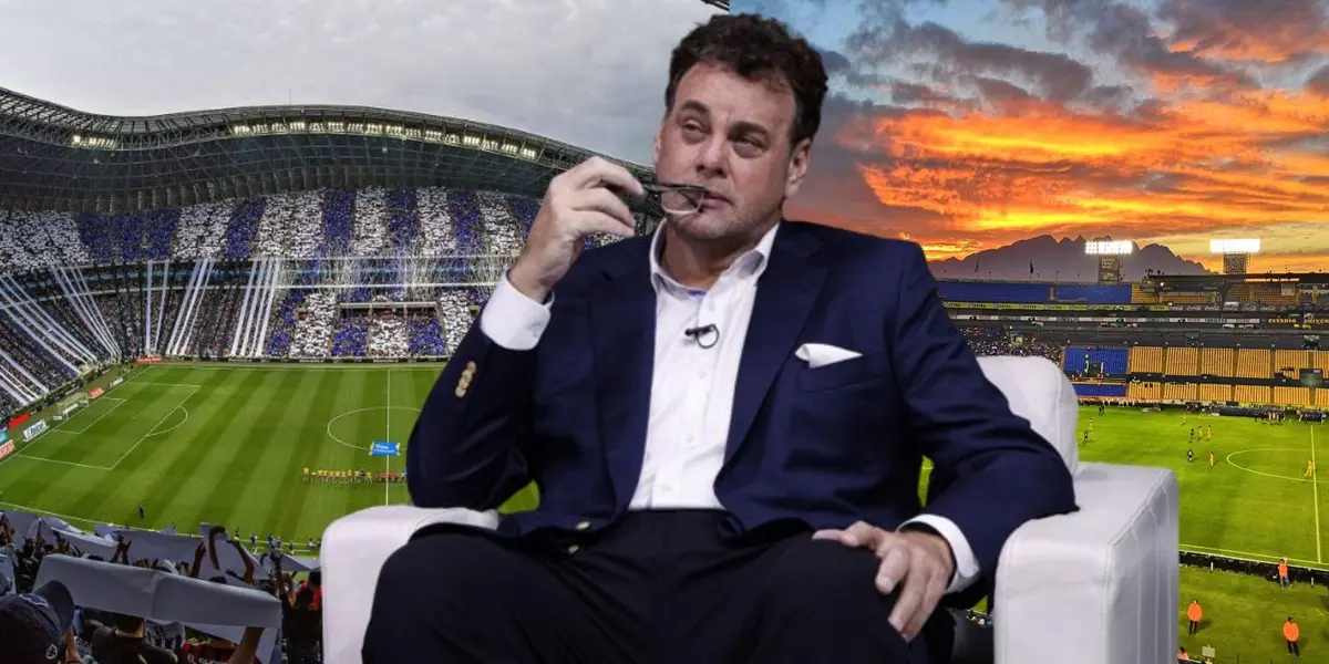 David Faitelson ha criticado fuertemente el Estadio Universitario y así elogia el Gigante de Acero