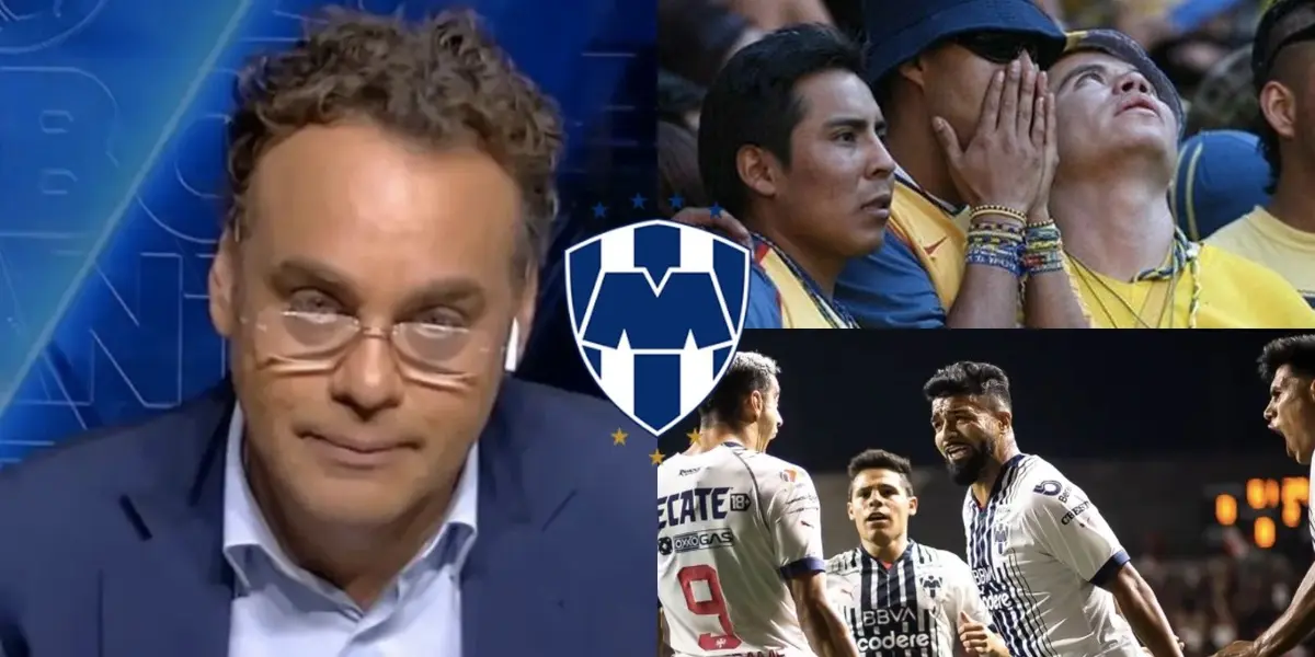 David Faitelson realizó un polémico comentario que dejó en ridículo al América sobre Rayados.