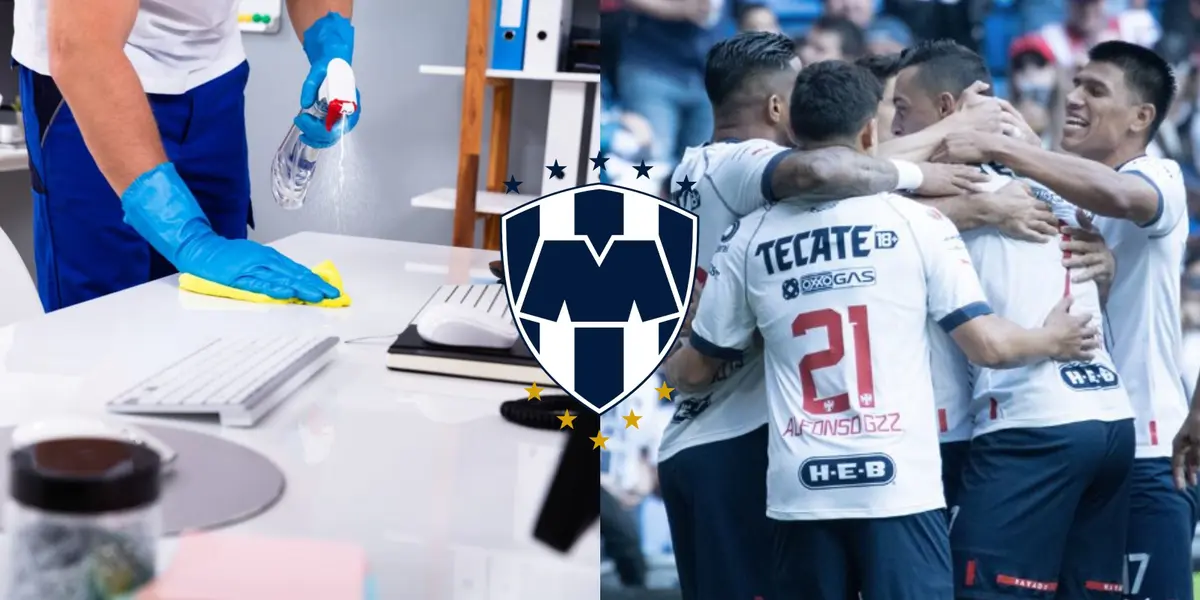 De ser uno de los que limpiaban oficinas para vivir, hoy es de lo mejor en Rayados
