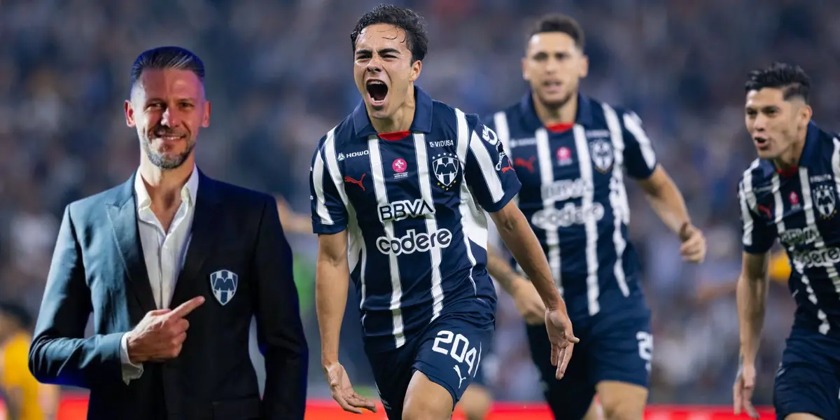 Demichelis con jugadores de Rayados/FOTO: As México