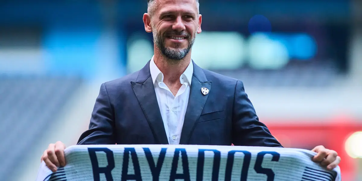 Demichelis en la presentación de Rayados (Fuente: Rayados)