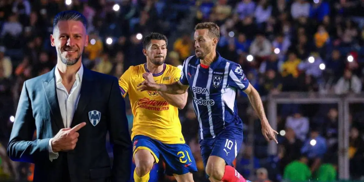 Demichelis y América vs Rayados/FOTO: 90min